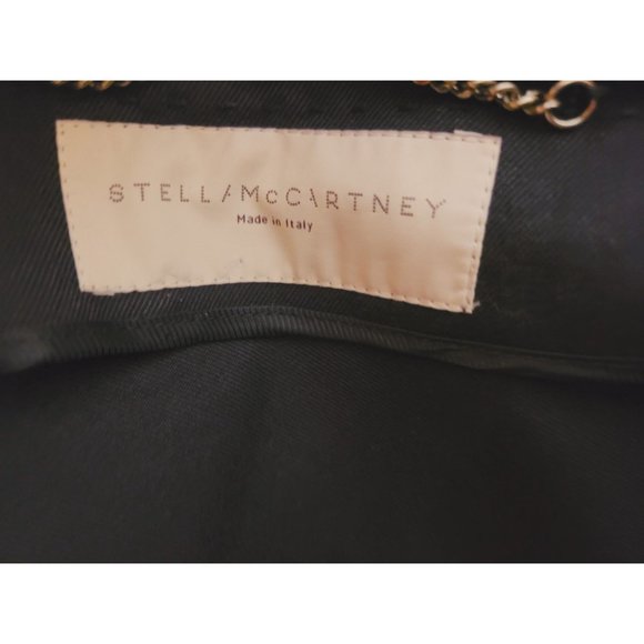 Stella McCartney Navy Swing Coat 44/10 High Neck Collar - Picture 4 of 7